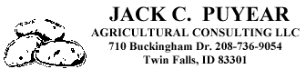 Jack Puyear Agricultural Consulting